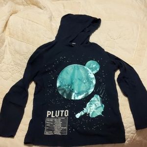 Soft Pluto hoodie, Land's End Kids Small